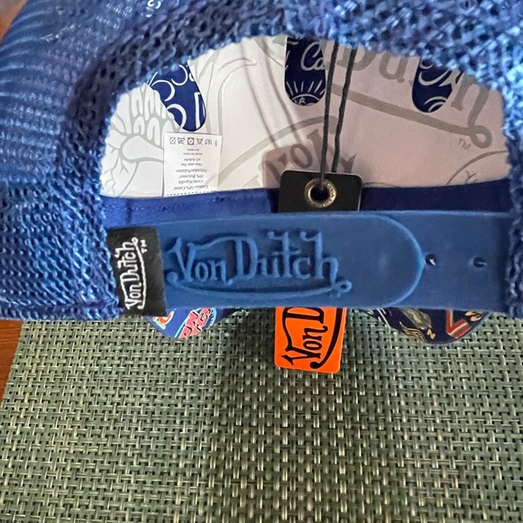 Von Dutch Blue Trucker Hat - Picture 5 of 5